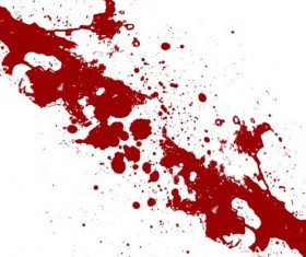 Splashing blood effect vector background 01