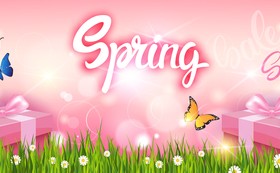 Spring special offer banners vector 03