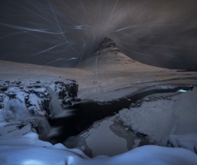 Storm in the straw hat mountain HD picture