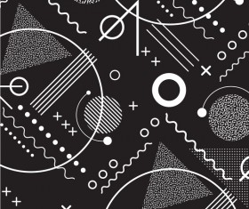 Symbol and abstract seamless pattern vector 03