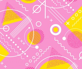 Symbol and abstract seamless pattern vector 04