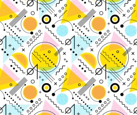 Symbol and abstract seamless pattern vector 05