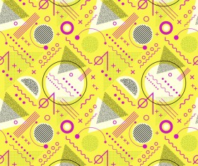 Symbol and abstract seamless pattern vector 06