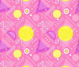 Symbol and abstract seamless pattern vector 08