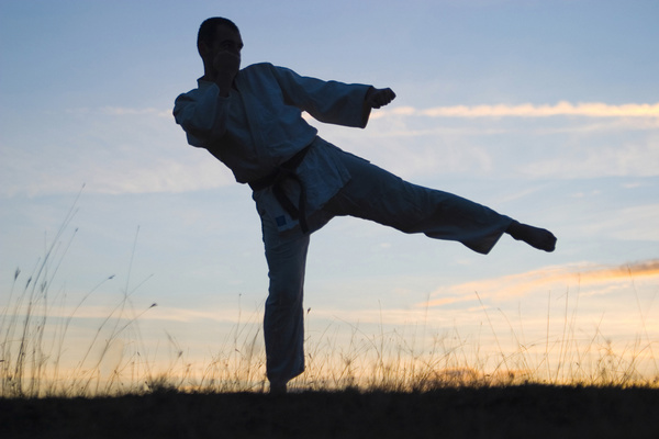 Taekwondo training Stock Photo 01