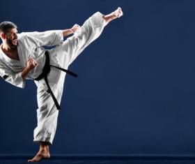 Taekwondo training Stock Photo 02