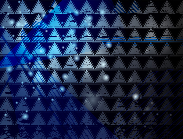 Triangle pattern background vectors 02