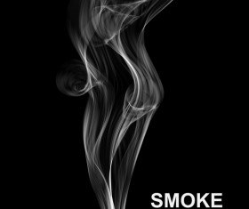 White smoke abstract background vector 02