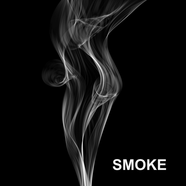 White smoke abstract background vector 02