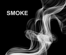 White smoke abstract background vector 07