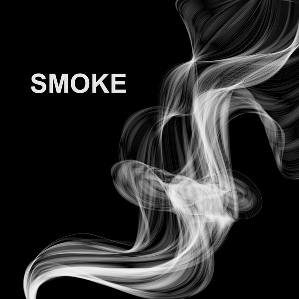 White smoke abstract background vector 07