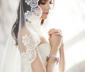 White wedding beauty HD picture