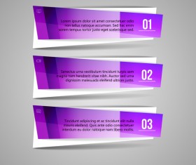 banners two stripes glass texture banners vector