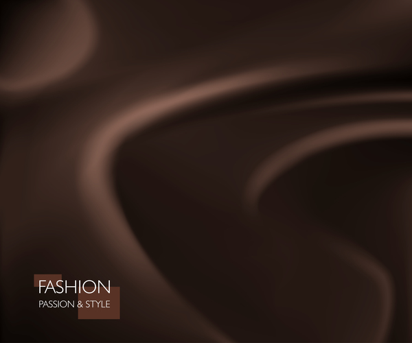 brown smooth silk background vector