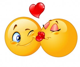 kissing expression icon 02
