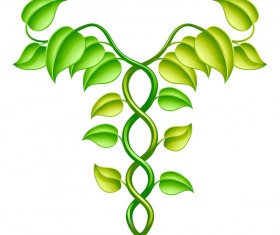 leaf ideas creative vector material 02