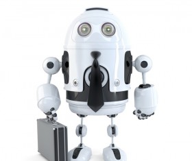 smart robot Stock Photo