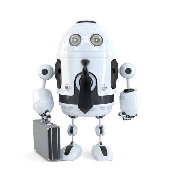 smart robot Stock Photo
