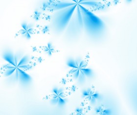 Abstract blue flower background HD picture 01
