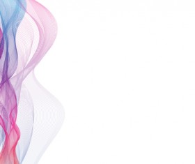 Abstract colorful muslin vector 02