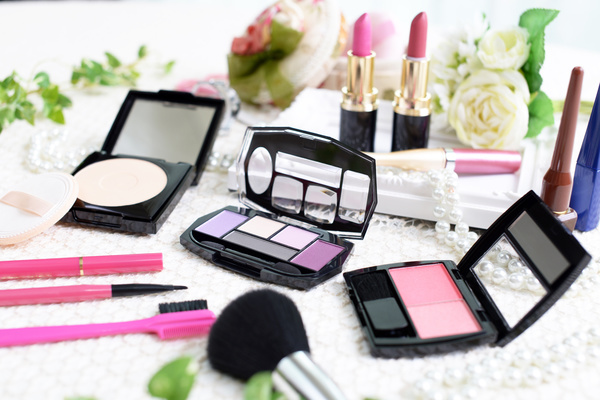 All kinds of cosmetics Stock Photo 02