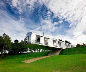 Alternative building Stock Photo