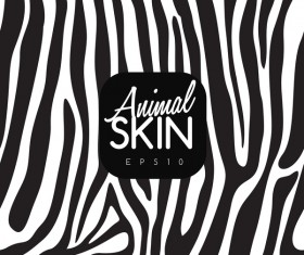 Animal skin seamless pattern vector material 07