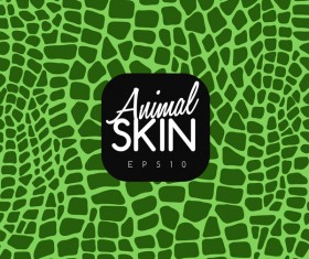 Animal skin seamless pattern vector material 10