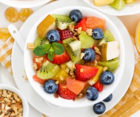 Assorted fruit salad Stock Photo