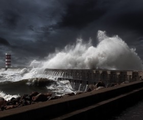 Bad weather Stock Photo 04