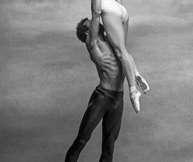 Ballet dancer poses Stock Photo 05