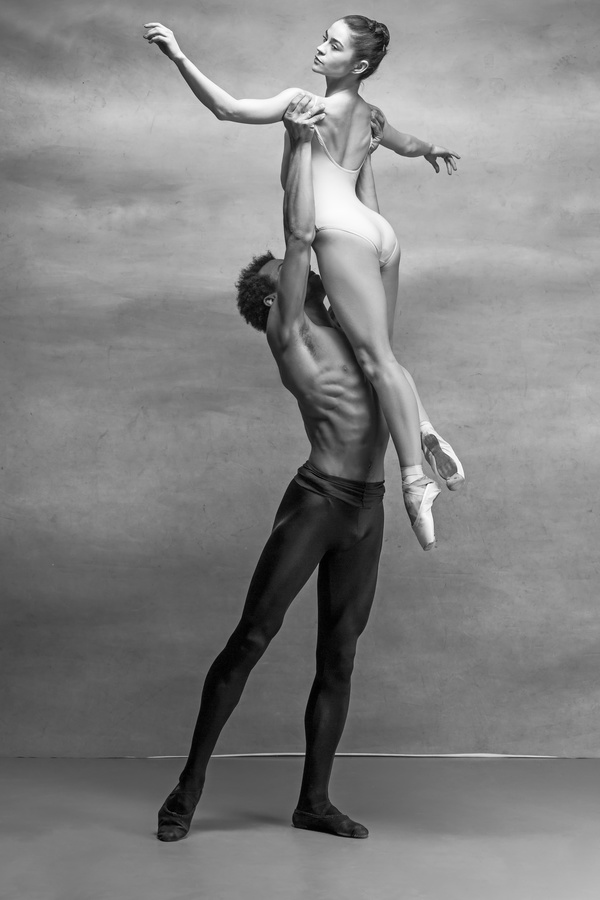 Ballet dancer poses Stock Photo 05
