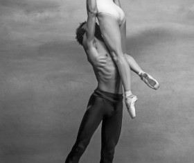 Ballet dancer poses Stock Photo 06