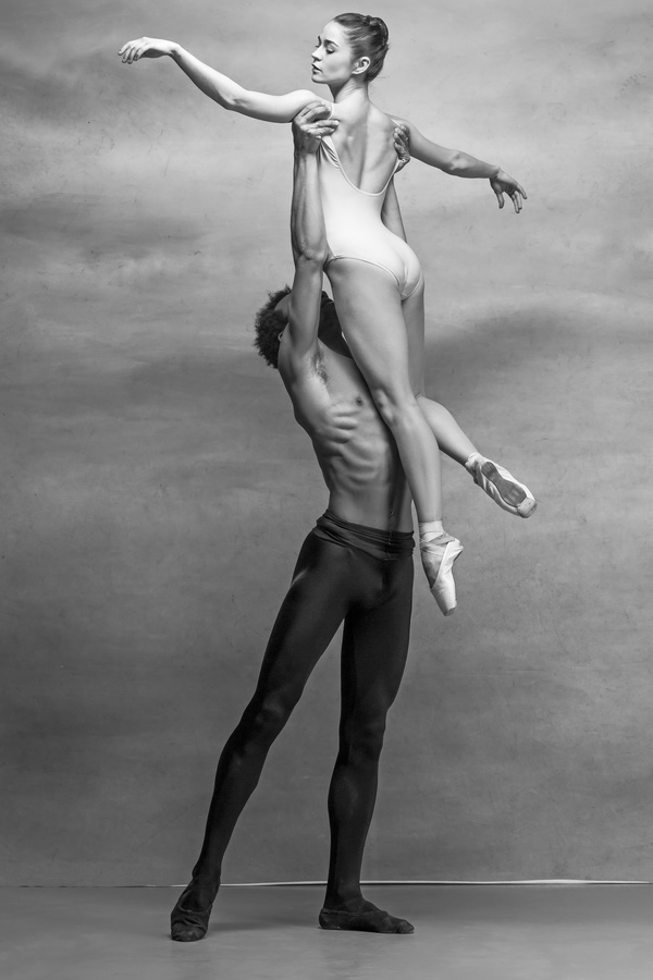Ballet dancer poses Stock Photo 06