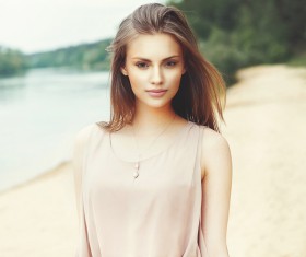 Beautiful pure girl HD picture 02