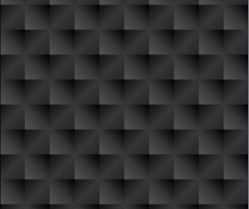 Black square texture vector seamless pattern
