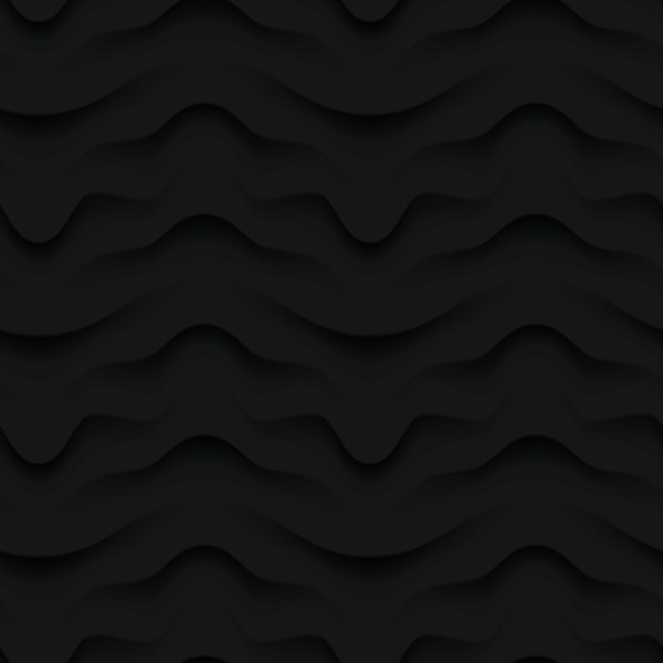 Black wavy texture pattern seamless vector 11