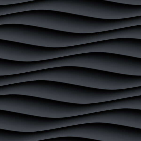Black wavy texture pattern seamless vector 12