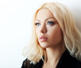 Blonde European women Stock Photo 04