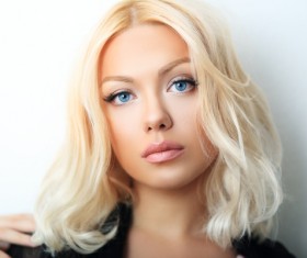 Blonde European women Stock Photo 05