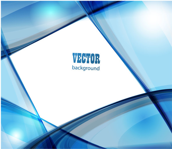 Blue fashion background abstract vector