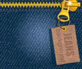 Blue jeans background design vector 01