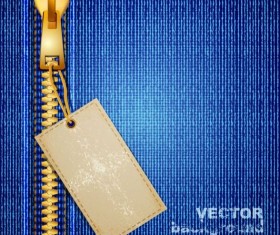 Blue jeans background design vector 04