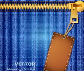 Blue jeans background design vector 05