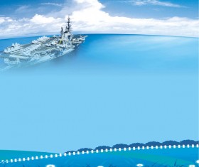 Blue screenshots Stock Photo