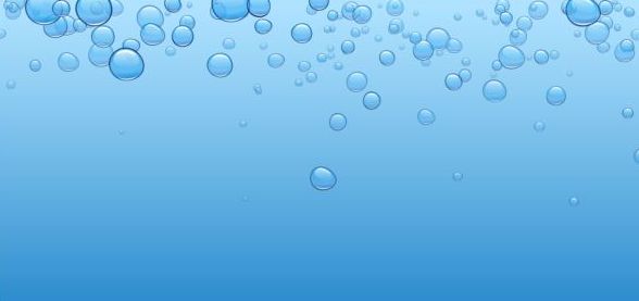 Bubbles with water background vector 01 free download