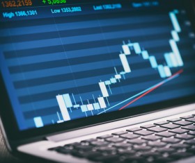 Businessman with different business charts HD picture 05