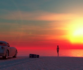 Car Travel Stock Photo 02