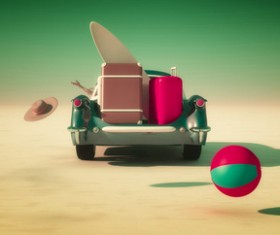 Car Travel Stock Photo 08