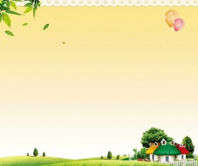 Cartoon background Stock Photo